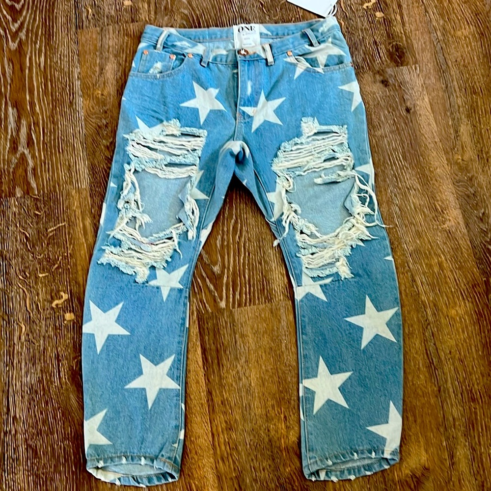 One teaspoon crop star jeans NWT